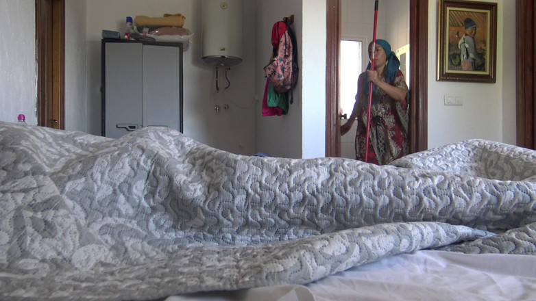 Souzan Halabi: 흑인 대물 자지 첫경험을 즐기는 음란한 터키 호텔 메이드