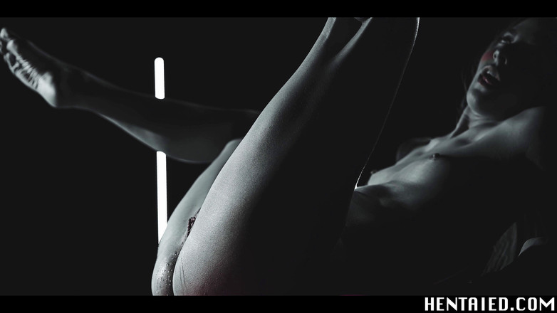 Hentaied: Gerçek hayat hentai - karanlık kız - ahegao ve döl patlamaları