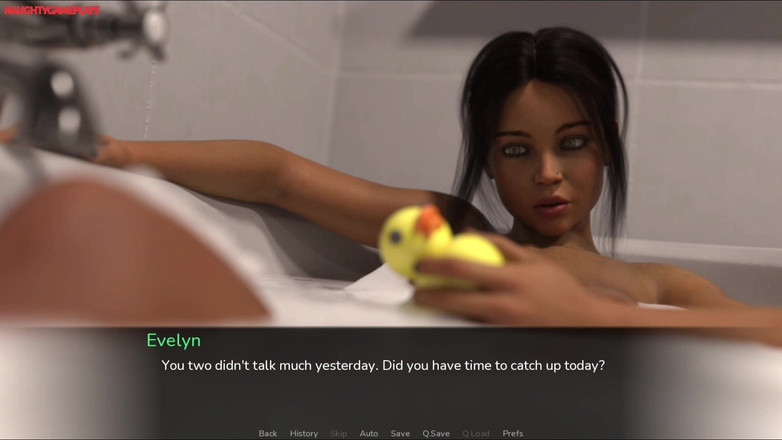 Naughty gameplays trans: Ei 06 - девушка-футанари дрочит перед ее сексуальной милфой хозяйкой, горячая милфа обожает большой член фута - 3D порно игра