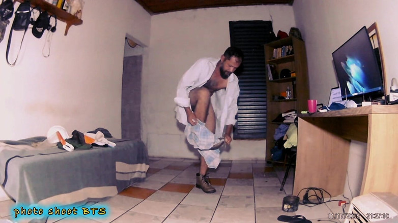 Stink HairyMale: BTS 사진 촬영