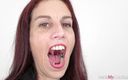 Inside My Mouth: Boca fetiche clipe com Ali Bordeaux fullhd - Dentro da minha...