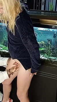 Finger Fucking My Petite Blonde Girlfriemd