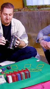 Poker player wins tournament and gets to fuck horny skinny teen Aris