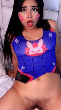 POV: Bushy D.va Ready to Get Your Cum