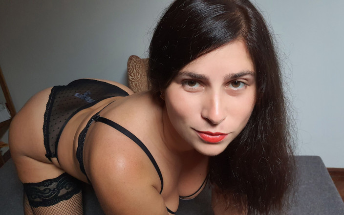 ExpressiaGirl: Het avsugning från sexig bystig tonåring expressiagirl