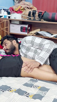 Malayali Boss Girl Feet Massage by Boy Staff
