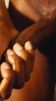 Rakaman dekat besar yang diminyak