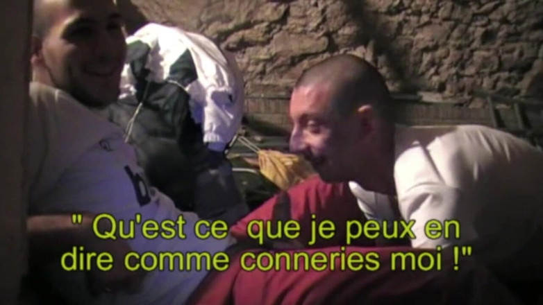 Raw French Bad boys: Slut fucked by scally boy domnant in sneakers
