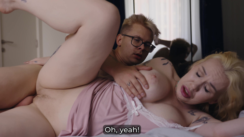 Toma Mur: Blonde Step Mom with Huge Tits Gets Fingered and Licked...