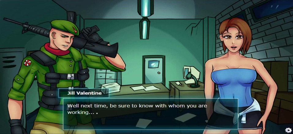 Cartoon Play: The void club part 17 (Jill Valentine Nemesis)