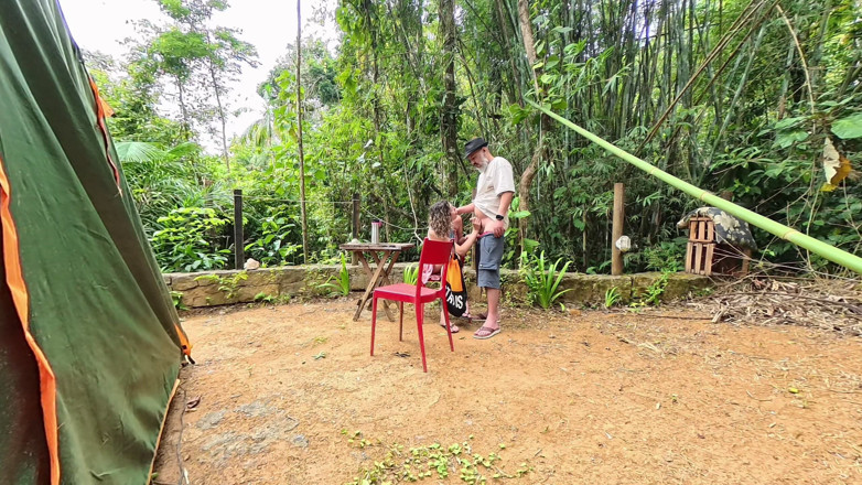 Victor SweetCoupleStories: The Girl at the Campsite Agreed to Give a Blowjob...