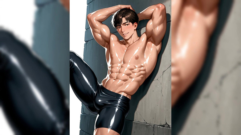 Erotic Man: Ai Porn Hunks bergambar