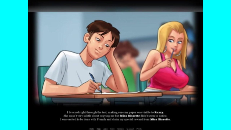 3DXXXTEEN2 Cartoon: La magnifique récompense de Mlle Bissette. Dessin animé porno en 3D,...