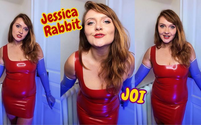 Shannon Huxley: Jessica Rabbit joi: sedução sensual em látex vermelho