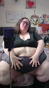 SSBBW BBW Belly Goddess Bathroom Strip