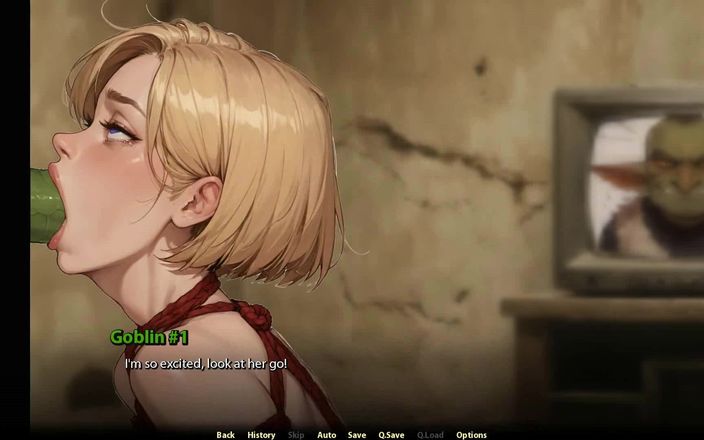 Dirty GamesXxX: Moonripple Lake: Sexy blondýnka v glory hole - epizoda 9