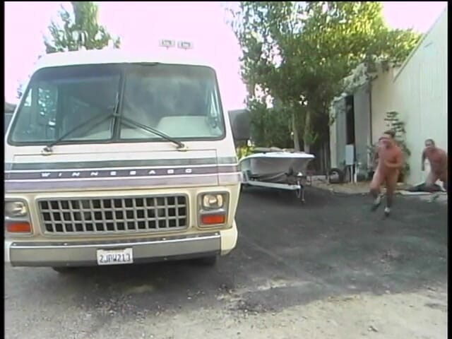 Group Bang: Whore loves to give pleasure to three dudes with erected...