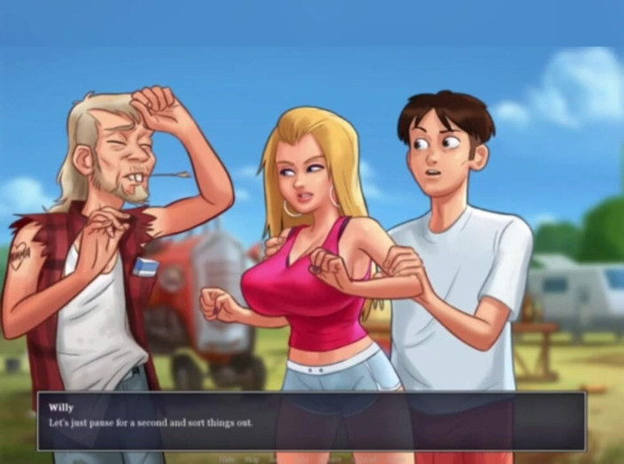 3DXXXTEEN2 Cartoon: Really large butt plug. 3D porn cartoon sex
