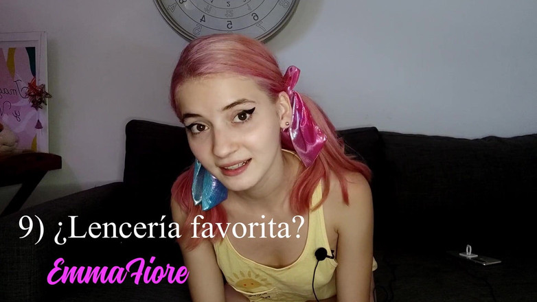 Emma Fiore: 10 프레군타스 액트리즈 아마추어 아르헨티나