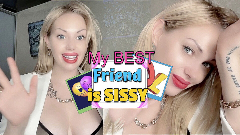 Goddess Misha Goldy: Confessa che sei una sissy per il tuo migliore amico!