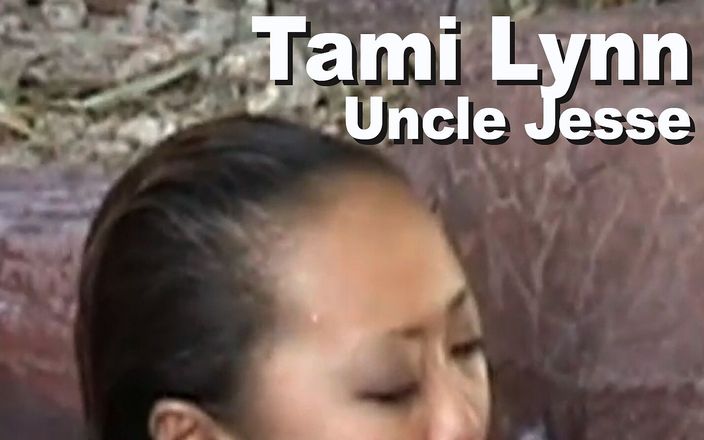 Edge Interactive Publishing: Tami lynn और अंकल jesse पूलसाइड चेहरे पर वीर्य चूसती हैं