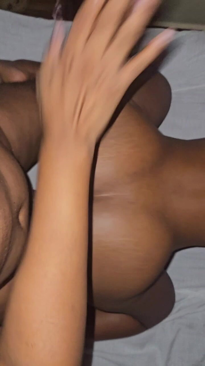 Afrocouple: I Play with Her Ass in the Morning at Dawn...