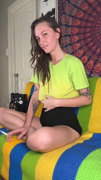 A Smoking Lesson with Your Babysitter