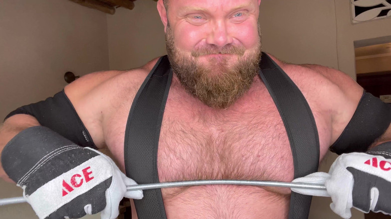 Jack stacked: Lycra Fetish Metal ohýbání s honěním mrdky