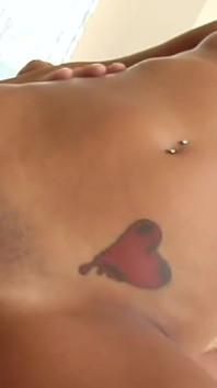 Brunette Teen Squirts While Two Guys Give Her Hard DP