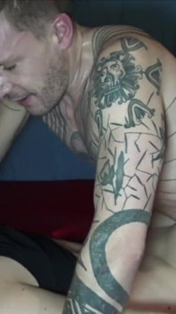 Slut Creampied by His Friend Big Dick