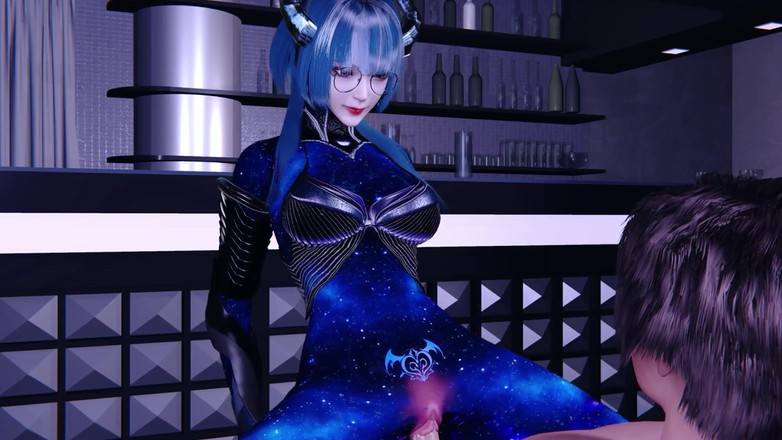 Why fuck so hard: 3D 거유 걸레 코스프레 모델 쇼 그녀의 새로운 완벽한 문신