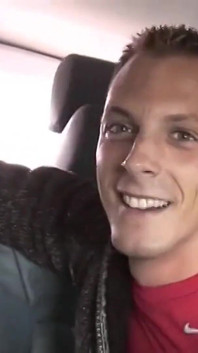 Sexy Beauty Gets a Wild Cumshot on the Backseat