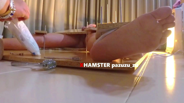 Pazuzu_zu: Femdom stopy łaskotanie i udręka + złośliwiec ręczna robota + zrujnowany orgazm (dodatkowa ręczna...
