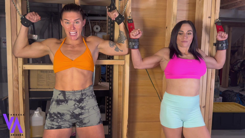 Vanessa Arizona: Bondage Restraint Challenge with Lexa Stahl and Vanessa Arizona