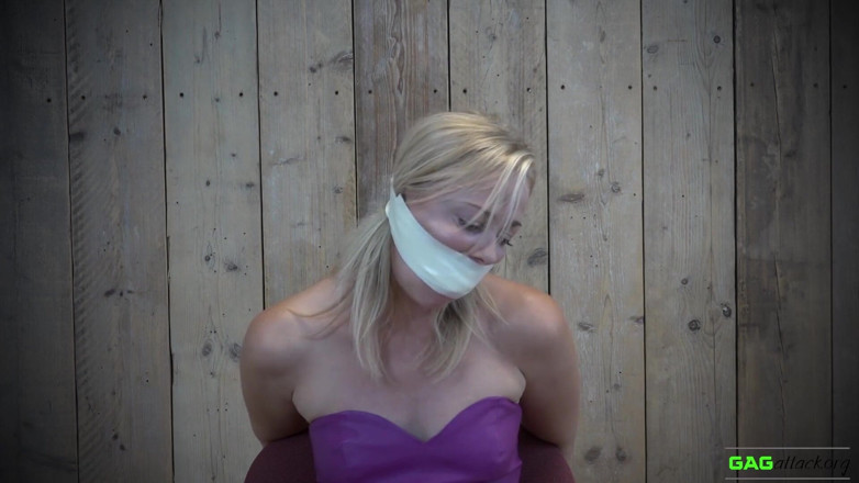 Gag Attack: Lucy - Microfoam Tape Gags
