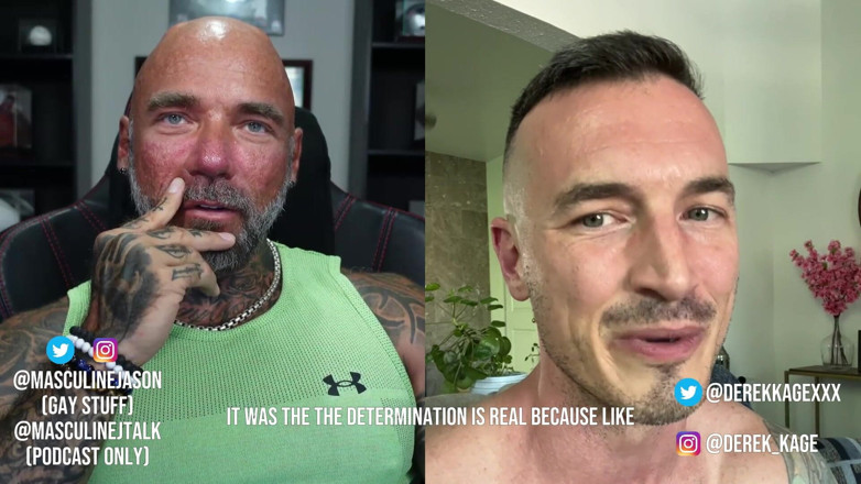 Raw and Uncensored with Masculine Jason: Porn Star Confessions - Derek Cage (episódio 87)