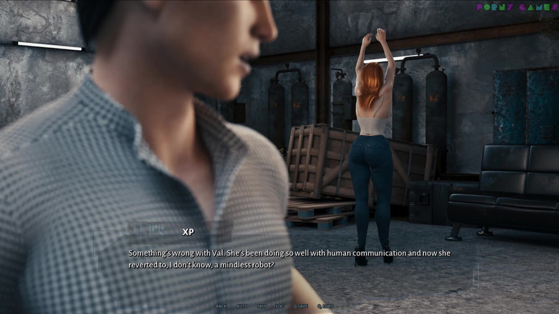 Porny Games: Seduzione cibernetica di 1thousand - divertimento all'aria aperta con Nina16