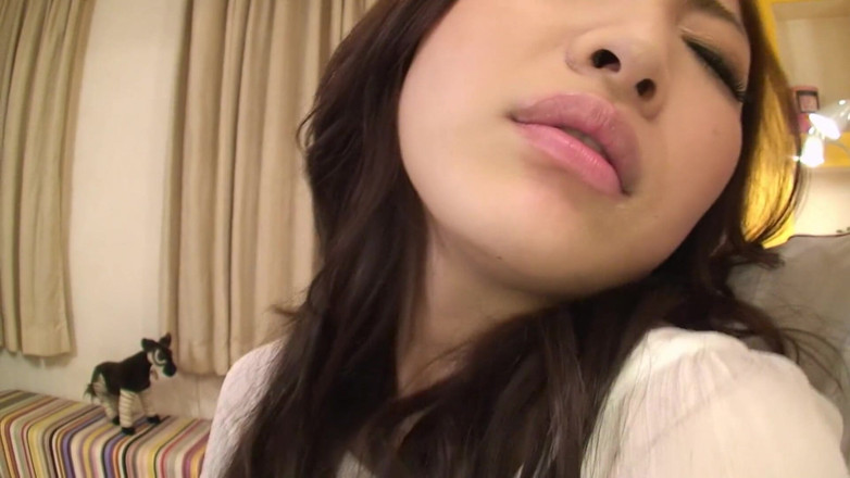 Pure Japanese adult video ( JAV): Horny man licks and plays with pretty Japanese babe on...