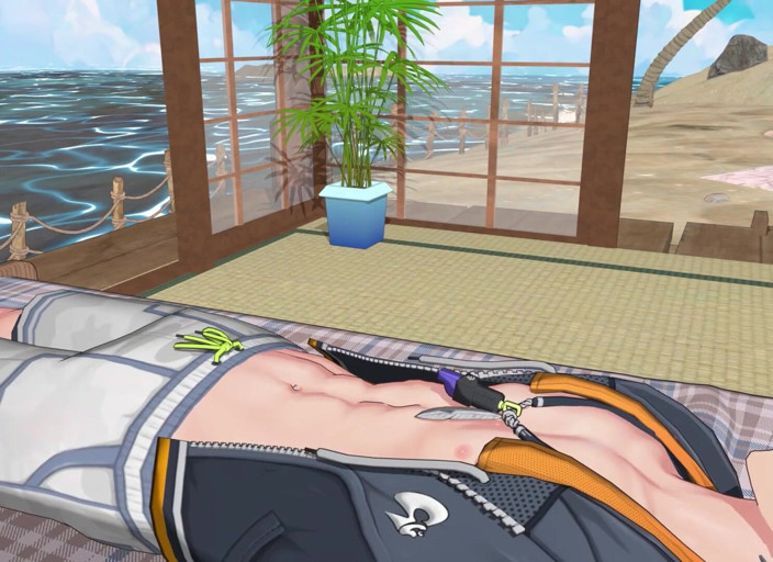 NSFWOtaku: Zenless zone Zero - il sesso segreto di vivian in spiaggia...