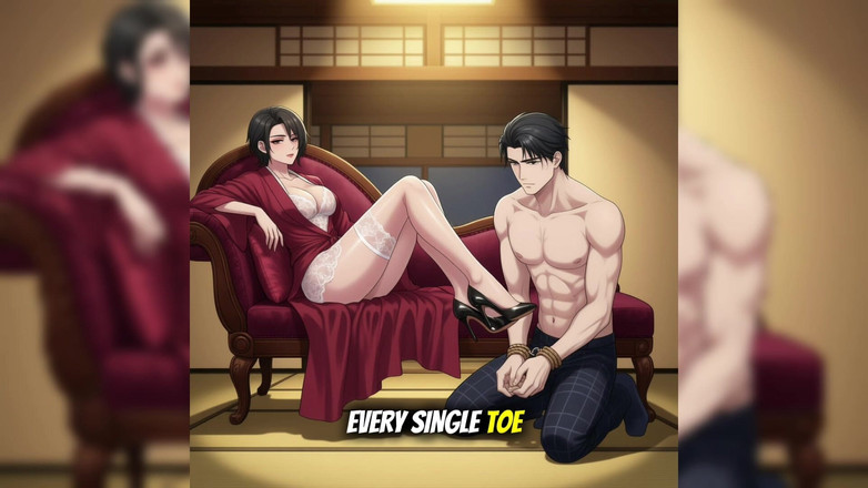 Angular Dominique: Lidahmu adalah kuas sepatuku: pemujaan kaki &amp; persiapan penghinaan di tempat...