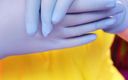 Arya Grander: Video Asmr với găng tay nitrile y tế (arya grander)