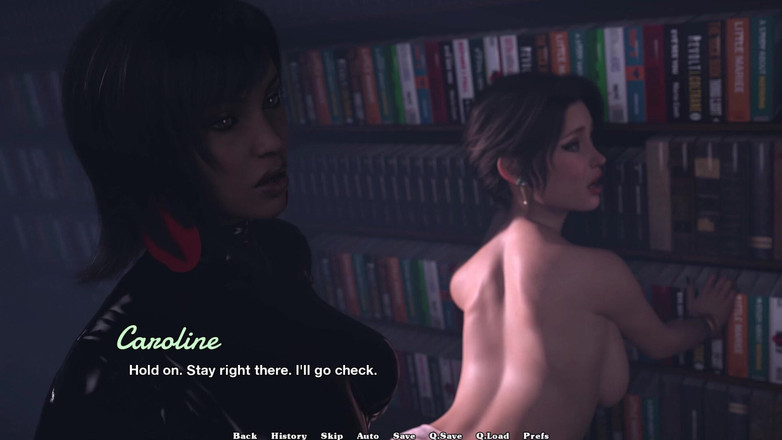 3D Cartoon Porn: Юридическая школа 3 - Мак заходит на Селену и секретную библиотеку мисс Кэролайн