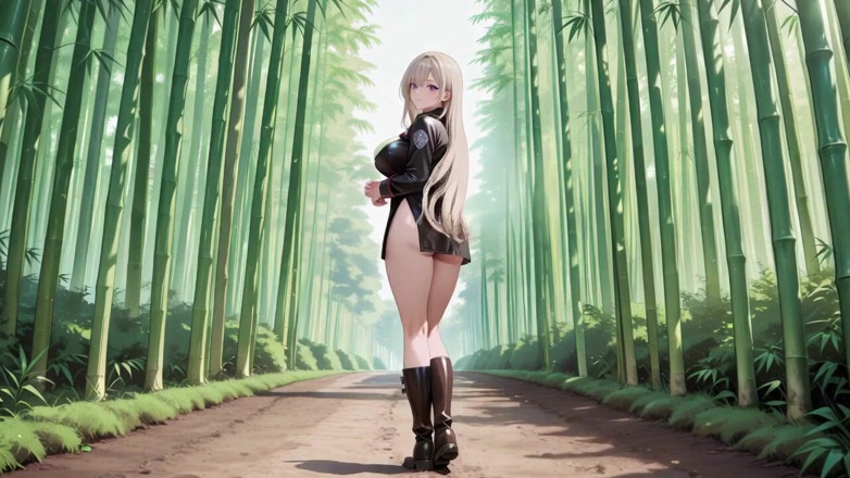 Tay Swift X: Blonde Valkyrie's Undressing Moment, That Great-slit Black Uniform Is Insane!