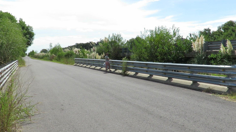 Milfcamsex: Patricia sur le pont sur la route