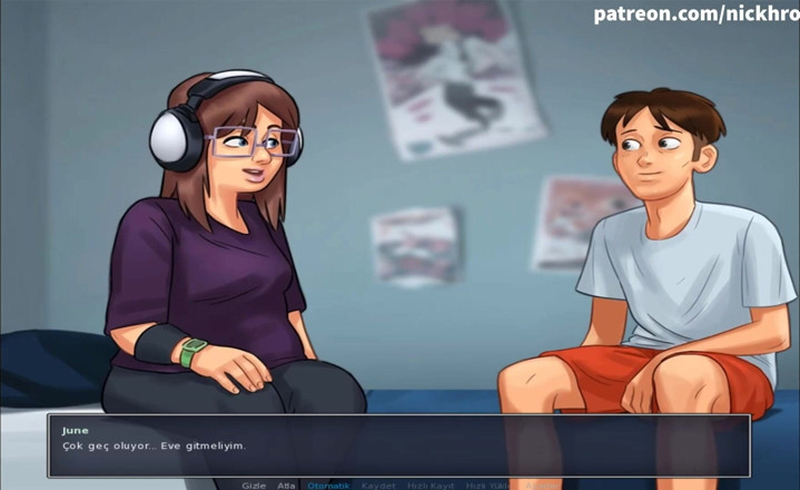Cartoon Universal: Summertime saga part 110 (Turkish sub)