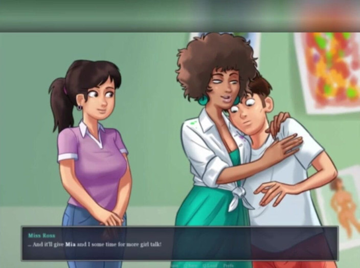 3DXXXTEEN2 Cartoon: Diane decides to move in. 3D porn cartoon sex