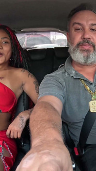 Mc Beka Hit the Streets of São Paulo, Showing off Her Massive Backside.