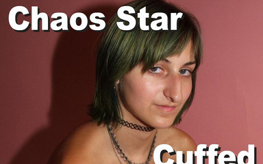 Picticon bondage and fetish: Chaos-star, gefesselt, geknebelt, vibrator höhepunkt CHA7CF