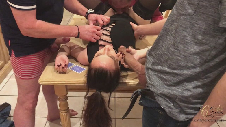 Cathy Crown Production: Gangbang Poker