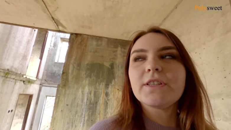 Polly Sweet: Graffiti und gefickt neben einem motorradfahrer (russin, sperma auf titten)